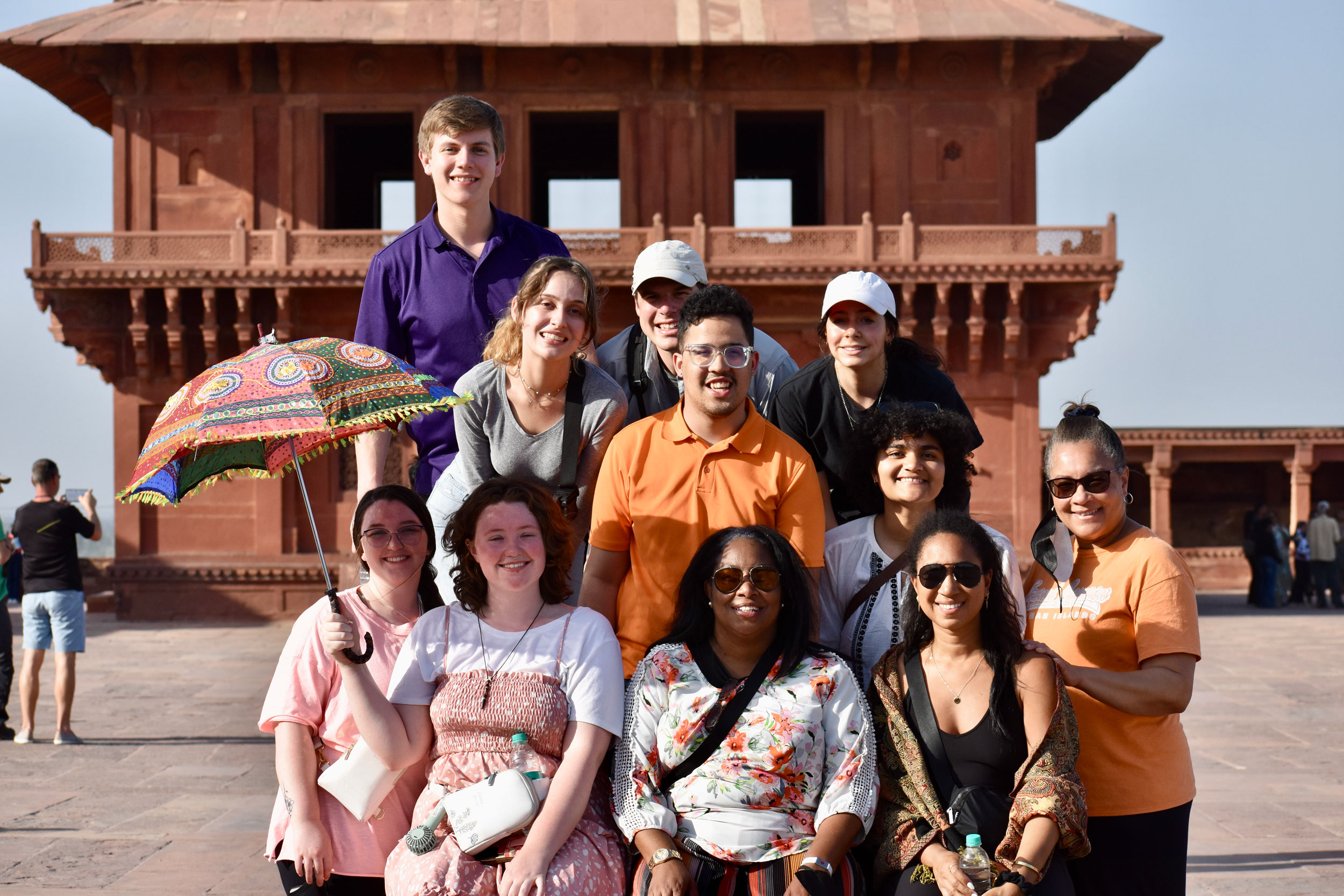Group of students in Nepal