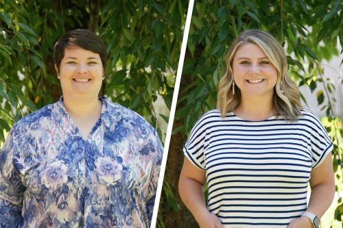 Jodi Leigh Campbell and Carleigh Ray