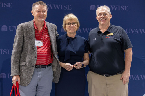 Dirk Davis, Chancellor Donna Henry, Chris Davis