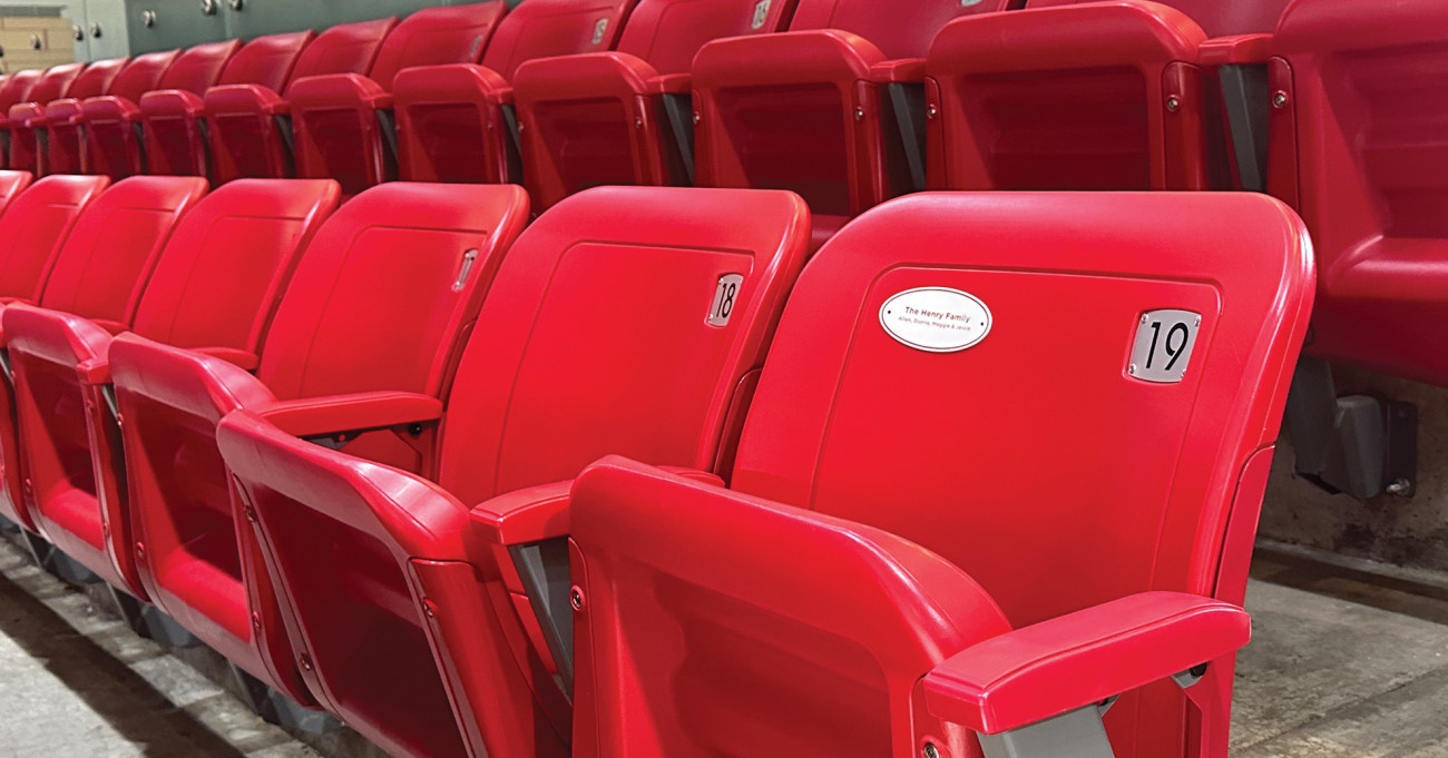 Seats in Prior Center