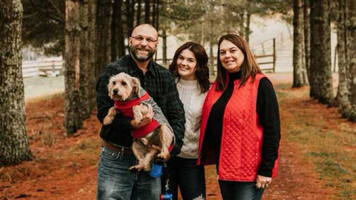 Brent Fleming and family