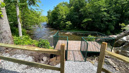 Powell River overlook