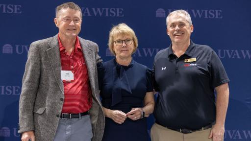 Dirk Davis, Chancellor Donna Henry, Chris Davis